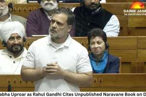 Lok Sabha Uproar as Rahul Gandhi Cites Unpublished Naravane Book on Doklam; Government Objects, House Adjourned