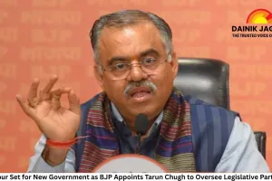 Manipur Set for New Government as BJP Appoints Tarun Chugh to Oversee Legislative Party Poll