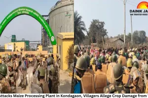 Mob Attacks Maize Processing Plant in Kondagaon, Villagers Allege Crop Damage from Waste