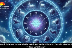 Moon Transit February 18: Moon in Pisces Brings Emotional Depth — Complete Zodiac Guide to Today's Lunar Energy