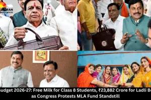  MP Budget 2026-27: Free Milk for Class 8 Students, ₹23,882 Crore for Ladli Behna, as Congress Protests MLA Fund Standstill