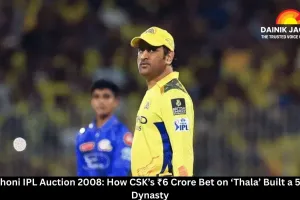 MS Dhoni IPL Auction 2008: How CSK’s ₹6 Crore Bet on ‘Thala’ Built a 5-Title Dynasty