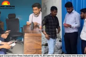 Municipal Corporation fines industrial units ₹1.80 lakh for dumping waste into drains in Indore
