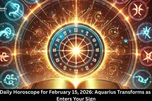  Your Daily Horoscope for February 15, 2026: Aquarius Transforms as Moon Enters Your Sign