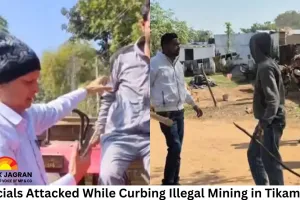 Officials Attacked While Curbing Illegal Mining in Tikamgarh, Mineral Inspector Injured