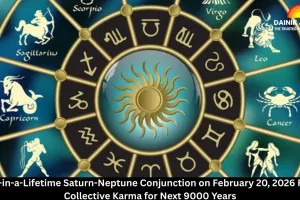 Once-in-a-Lifetime Saturn-Neptune Conjunction on February 20, 2026 Resets Collective Karma for Next 9000 Years