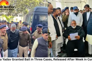 Pappu Yadav Granted Bail in Three Cases, Released After Week in Custody