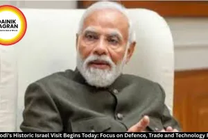  PM Modi's Historic Israel Visit Begins Today: Focus on Defence, Trade and Technology Pacts