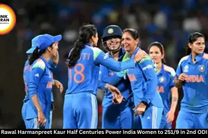 Pratika Rawal Harmanpreet Kaur Half Centuries Power India Women to 251/9 in 2nd ODI Thriller