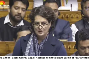 Priyanka Gandhi Backs Gaurav Gogoi, Accuses Himanta Biswa Sarma of Fear Ahead of Polls