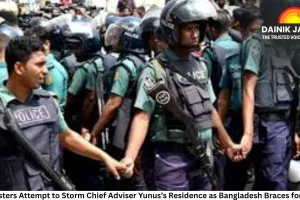 Protesters Attempt to Storm Chief Adviser Yunus’s Residence as Bangladesh Braces for Polls