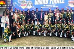 Raipur School Secures Third Place at National School Band Competition 2025–26