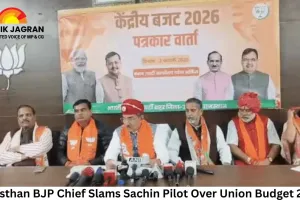 Rajasthan BJP Chief Slams Sachin Pilot Over Union Budget 2026, Defends Centre’s Policies