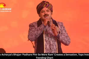 Rajeev Acharya’s Bhajan ‘Padhare Phir Se Mere Ram’ Creates a Sensation, Tops Instagram Trending Chart