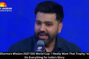 Rohit Sharma's Mission 2027 ODI World Cup: 'I Really Want That Trophy,' Vows to Do Everything for India's Glory