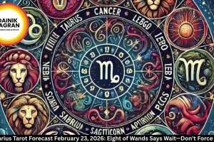 Sagittarius Tarot Forecast February 23, 2026: Eight of Wands Says Wait—Don't Force Things