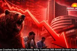 Sensex Crashes Over 1,200 Points: Nifty Tumbles 365 Amid US-Iran Deal Delay