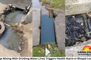 Sewage Mixing With Drinking Water Lines Triggers Health Alarm in Bhopal Localities