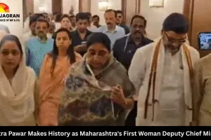  Sunetra Pawar Makes History as Maharashtra's First Woman Deputy Chief Minister