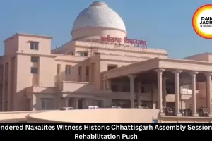 Surrendered Naxalites Witness Historic Chhattisgarh Assembly Session Amid Rehabilitation Push
