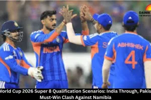  T20 World Cup 2026 Super 8 Qualification Scenarios: India Through, Pakistan in Must-Win Clash Against Namibia
