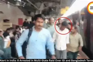 Terror Alert in India: 8 Arrested in Multi-State Raid Over ISI and Bangladesh Terror Links