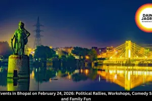 Exciting Events in Bhopal Today: February 24, 2026 Highlights Including Congress Farmers' Rally and Stand-Up Comedy