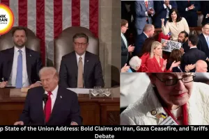  Trump State of the Union Address: Bold Claims on Iran, Gaza Ceasefire, and Tariffs Spark Debate