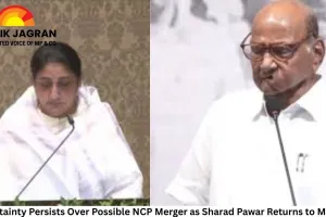 Uncertainty Persists Over Possible NCP Merger as Sharad Pawar Returns to Mumbai, Sunetra Pawar Heads Back to Baramati