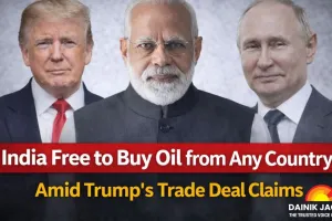 India Free to Buy Oil from Any Country Amid Trump's Trade Deal Claims