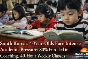 South Korea’s 4-Year-Olds Face Intense Academic Pressure: 80% Enrolled in Coaching, 40-Hour Weekly Classes