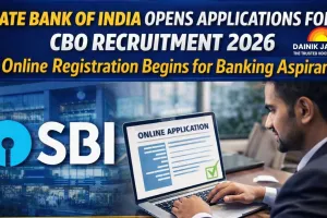 State Bank of India Opens Applications for CBO Recruitment 2026; Online Registration Begins for Banking Aspirants