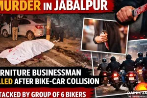 Driver Killed After Bike–Car Collision in Jabalpur; Furniture Businessman Stabbed to Death by Group of Bikers