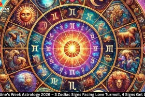 Valentine's Week Astrology 2026 – 3 Zodiac Signs Facing Love Turmoil, 4 Signs Get Lucky