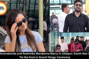 Vijay Deverakonda and Rashmika Mandanna Marry in Udaipur: South Star Couple Tie the Knot in Grand Telugu Ceremony