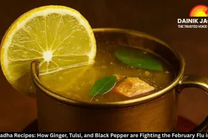 Viral Kadha Recipes: How Ginger, Tulsi, and Black Pepper are Fighting the February Flu in 2026