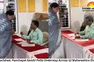 Zilla Parishad, Panchayat Samiti Polls Underway Across 12 Maharashtra Districts