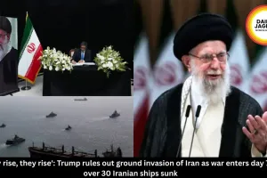  'If they rise, they rise': Trump rules out ground invasion of Iran as war enters day 7 with over 30 Iranian ships sunk