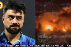 Afghanistan Cricketers Slam Pakistan After Kabul Airstrike: Rashid Khan Calls It ‘War Crime’