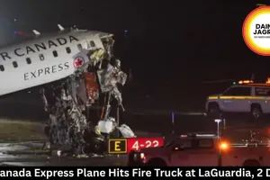 Air Canada Express Plane Hits Fire Truck at LaGuardia, 2 Dead