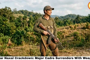  Bastar Naxal Crackdown: Major Cadre Surrenders With Weapons as Chhattisgarh's Anti-Maoist Drive Enters Final Phase