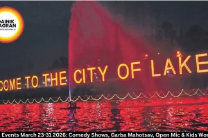  Bhopal Events March 23-31 2026: Comedy Shows, Garba Mahotsav, Open Mic & Kids Workshops 