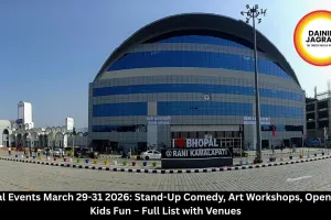 Bhopal Events March 29-31 2026: Stand-Up Comedy, Art Workshops, Open Mic & Kids Fun – Full List with Venues