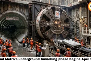 Bhopal Metro Underground Work 2026: Two TBMs to Start Drilling 20 Metres Below City in April — 3.39 km Tunnel, ₹769 Crore Contract, Zero Vibration Promise