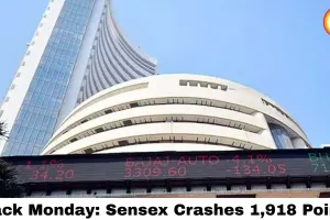 Black Monday: Sensex Crashes 1,918 Points, ₹14 Lakh Crore Wiped Out
