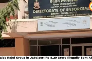 ED Raids Rajul Group in Jabalpur: Rs 8.20 Crore Illegally Sent Abroad, Portugal Flat Purchased — Money Laundering Case Exposed