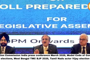 India Election 2026: Election Commission to Announce Poll Dates Today for West Bengal, Tamil Nadu, Kerala, Assam and Puducherry — Full State-by-State Breakdown