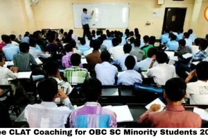 Free CLAT Coaching for OBC SC Minority Students 2026 — Full Guide