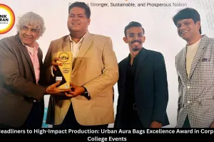 From Headliners to High-Impact Production: Urban Aura Bags Excellence Award in Corporate & College Events