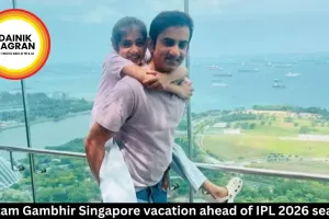 Gautam Gambhir Singapore vacation ahead of IPL 2026 season